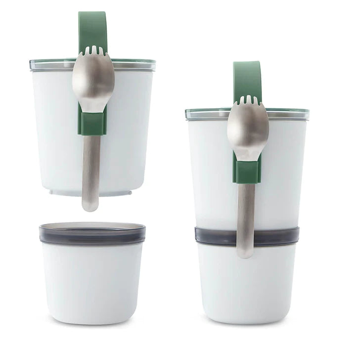 Lunchpot original - groen/blauw | Black+blum - de inKijk