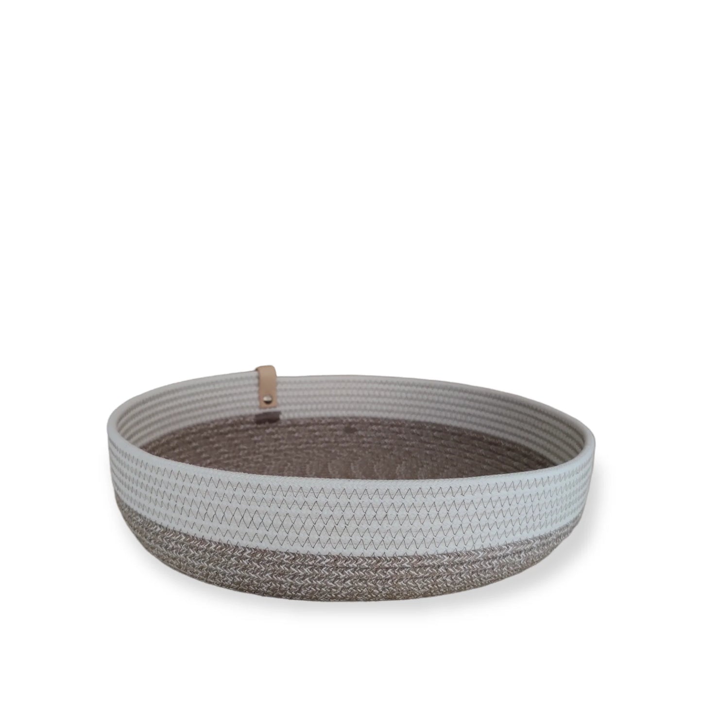 Bowl Boho Melé & White - low - S/M/L | Koba Handmade - de inKijk