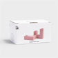 Kaarsenhouder tube small pink| &Klevering