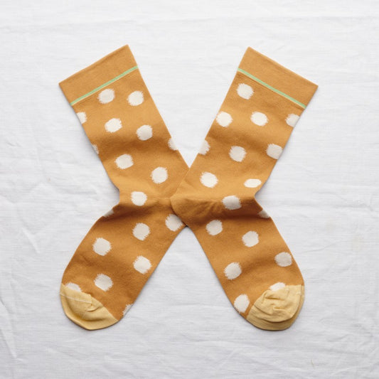 Sokken - Pois Ocre | Bonne Maison
