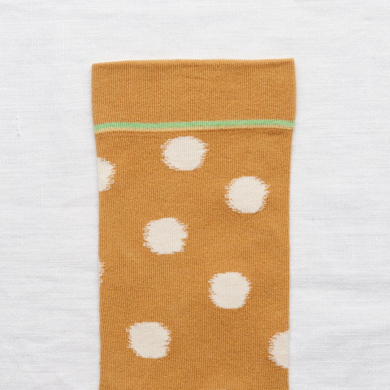 Sokken - Pois Ocre | Bonne Maison
