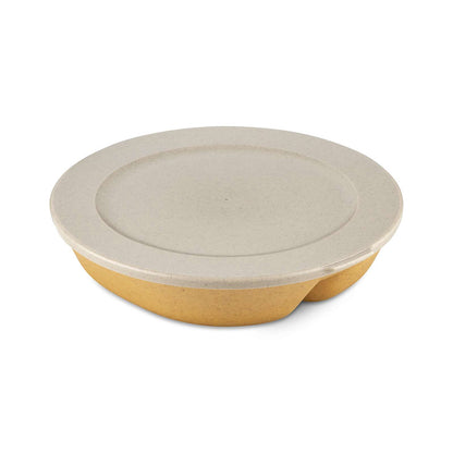 Connect separee bord met deksel 1,5 L - 3 kleuren | Koziol - de inKijk
