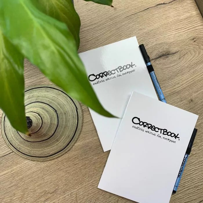 Scratch A5 -  inspirational white| Correctbook