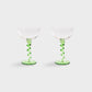 Coupe spiral green - set v. 2 | &Klevering