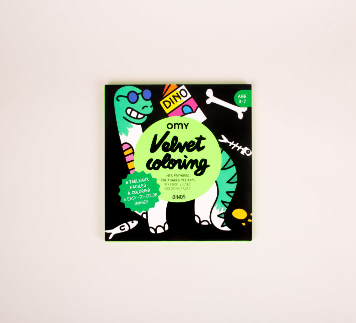 Velvet Coloring - Dinos | Omy