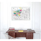 Dinos - Giant coloring poster | Omy