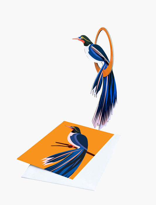 Swinging Flores, pop-out card | Studio Roof