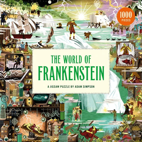 De wereld van Frankenstein puzzel | BISpublishers