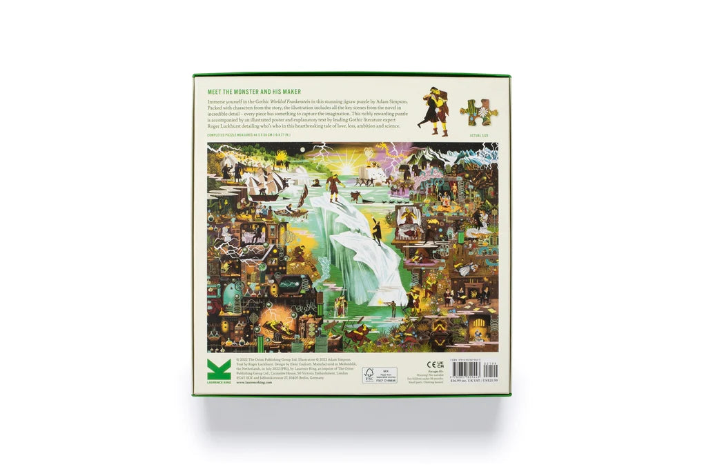 De wereld van Frankenstein -  puzzel | BISpublishers - de inKijk