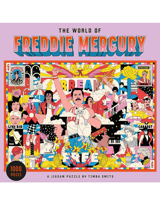 The World of Freddie Mercury puzzel | BISpublishers - de inKijk