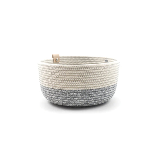 Bowl pastel grey - high - medium | Koba Handmade - de inKijk