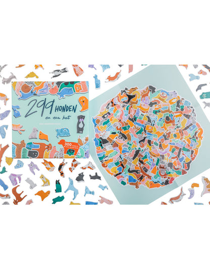 299 honden (en een kat): een hondenpuzzel | BISpublishers