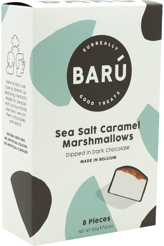 Dark chocolate & sea salt caramel marshmallows | Barú