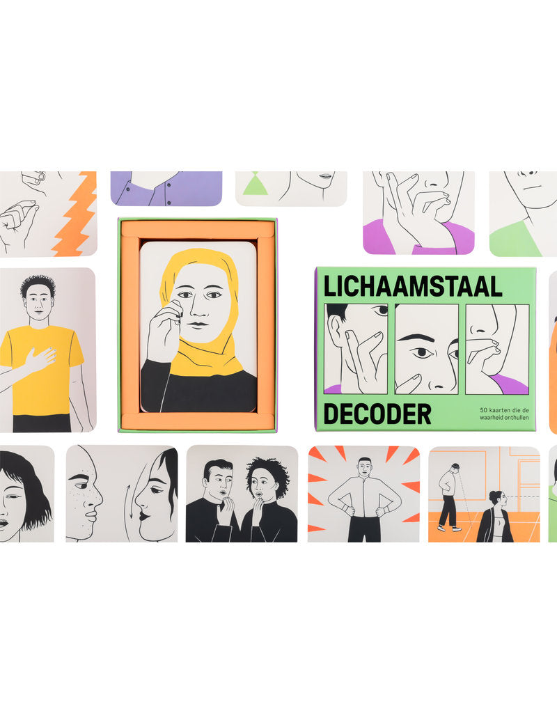 Lichaamstaaldecoder - 50 kaarten die de waarheid onthullen | BISpublishers