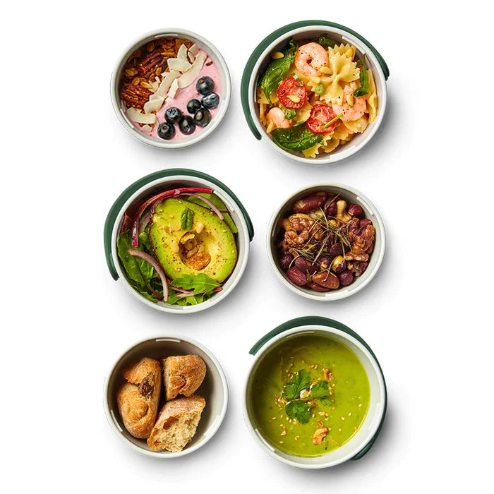 Lunchpot original - groen/blauw | Black+blum - de inKijk
