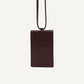 Phone pouch - dark wood | Monk & Anna