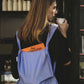 Rugzak en schoudertas in één - cornflower | Notabag recycled