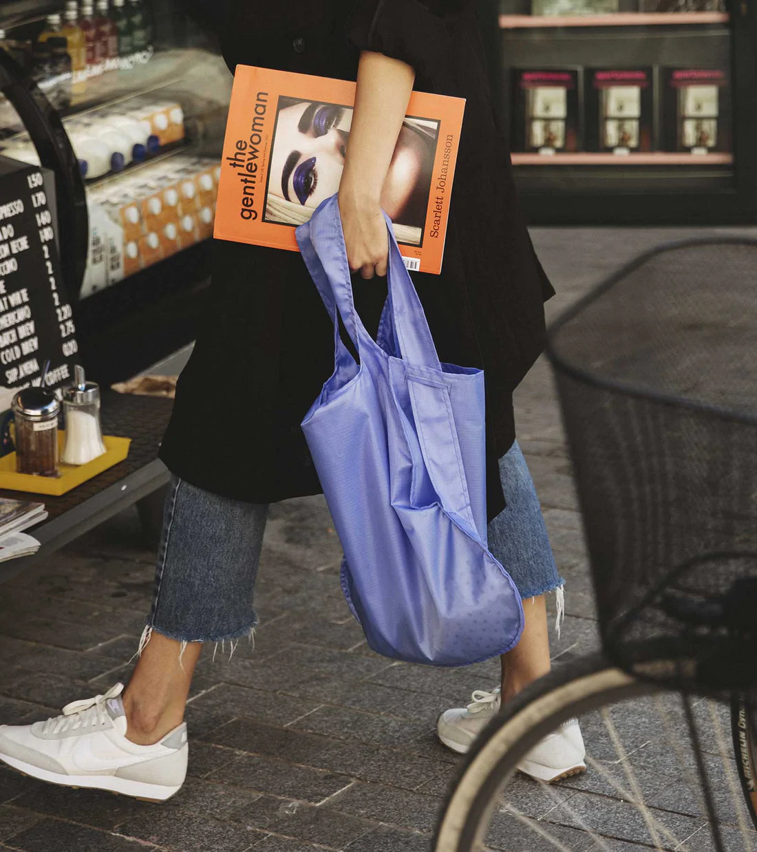 Rugzak en schoudertas in één - cornflower | Notabag recycled