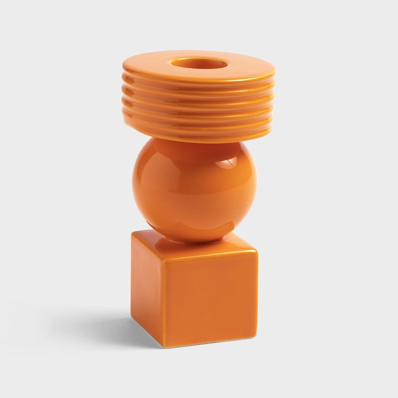 Kaarsenhouder stack orange | &Klevering