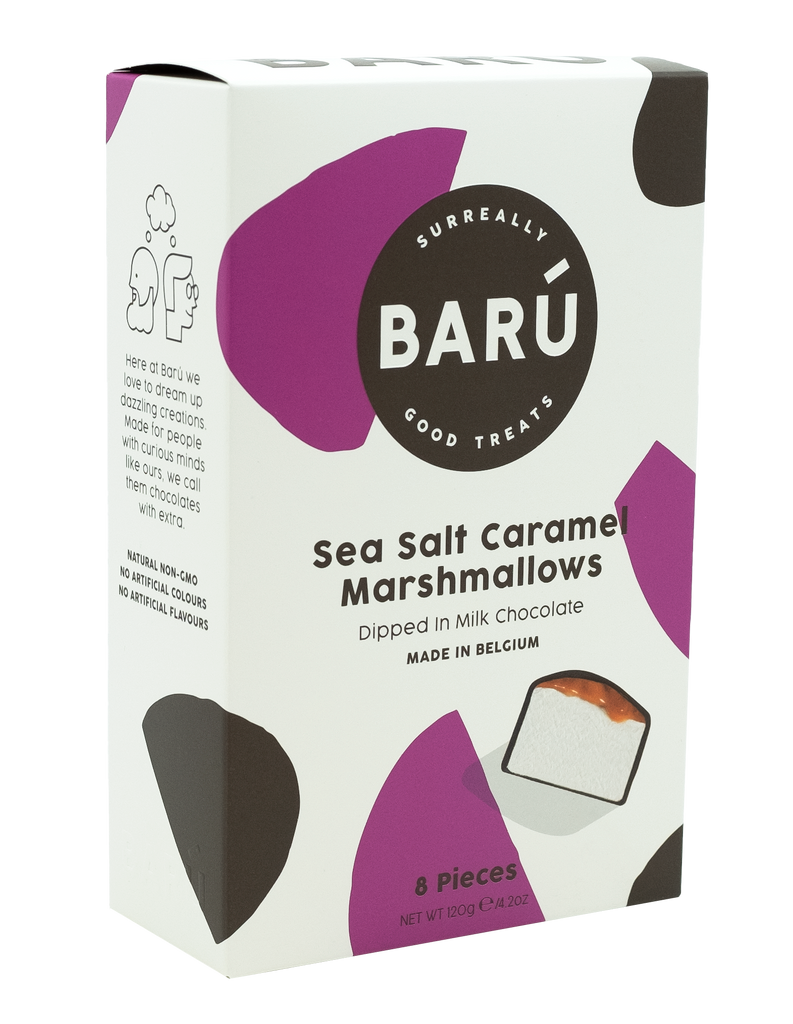 Milk chocolate & sea salt caramel marshmallows | Barú