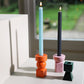 Kaarsenhouder stack pink | &Klevering