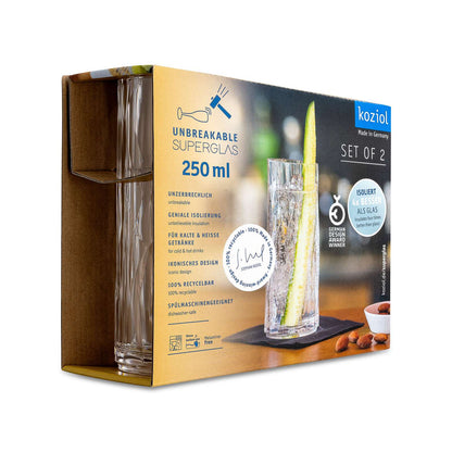 Superglas club no.8 - 300 ml | Koziol - de inKijk