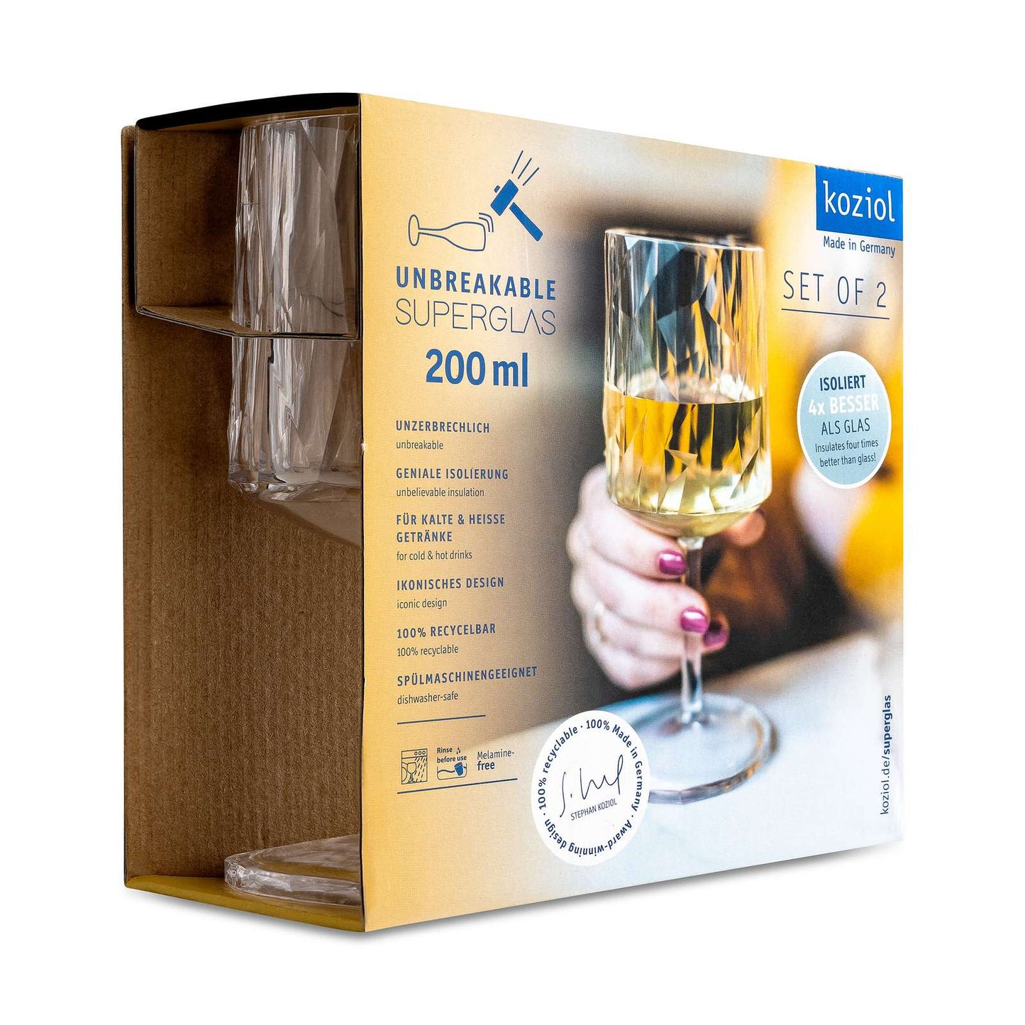 Superglas club no.9 - 200 ml  | Koziol