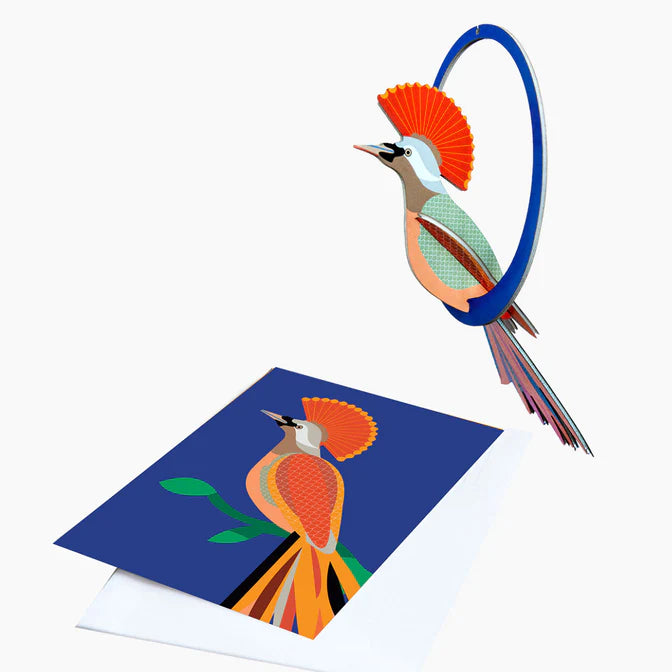 Swinging crowned obi , pop-out card | Studio Roof