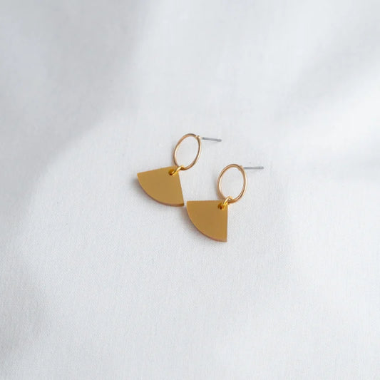 TIMELESS.02 - goud - oorbellen | Studio Nok Nok
