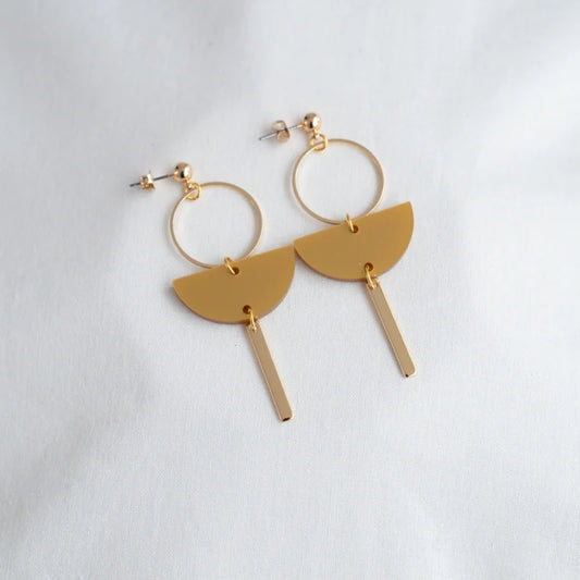 TIMELESS.06 - goud - oorbellen | Studio Nok Nok