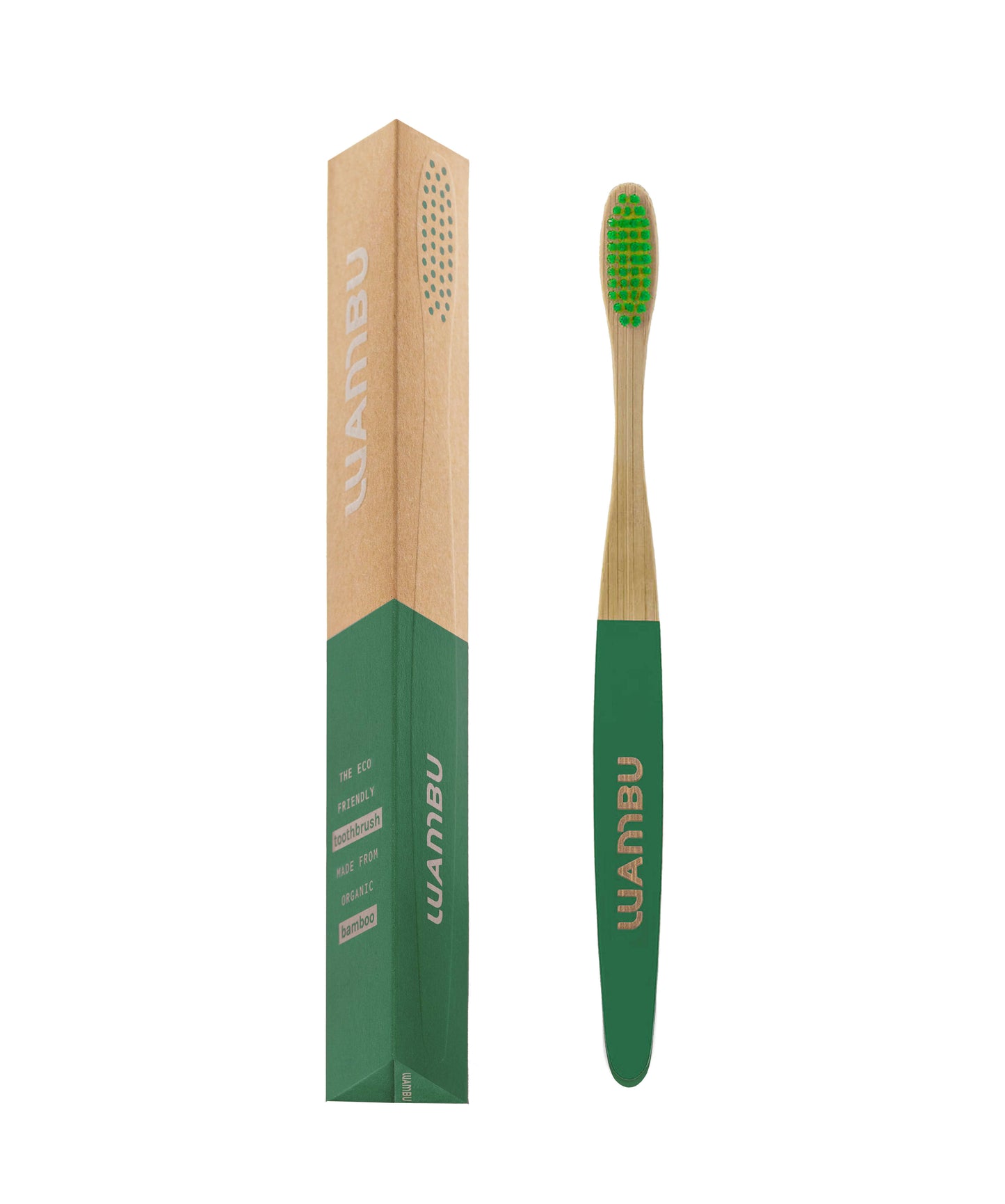 Bamboe tandenborstel - verschillende kleuren | Wambu