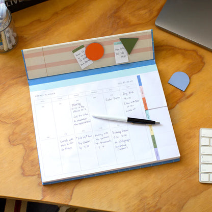 Weekly desk planner | Kikkerland - de inKijk