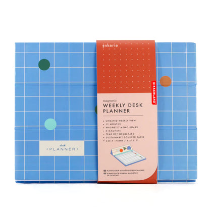 Weekly desk planner | Kikkerland - de inKijk