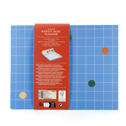 Weekly desk planner | Kikkerland - de inKijk